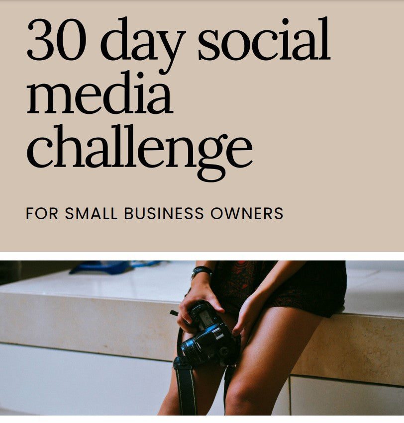 30 Day Social Media Challenge